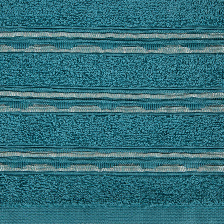 RĘCZNIK JONAS (10) 50 X 90 CM TURKUSOWY