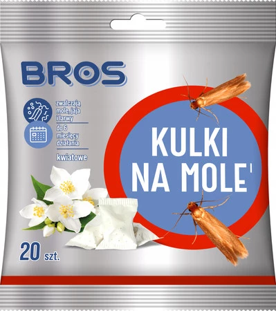 Bros Kulki na mole Kwiatowy 120 g