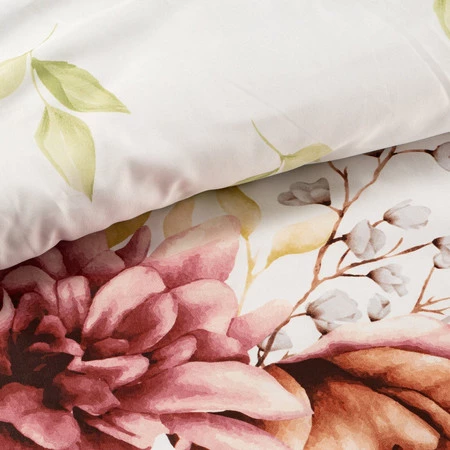 Pościel D91 Lea 11 140 x 200 cm, Biały