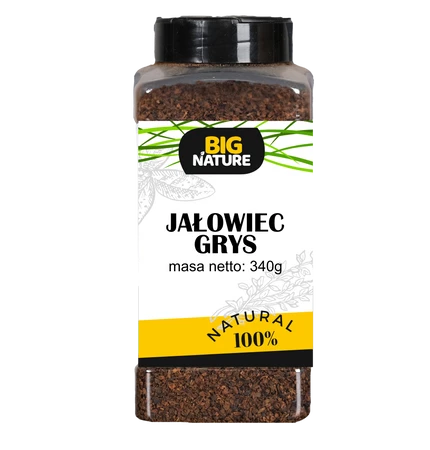 JAŁOWIEC SUSZONY GRYS 340G