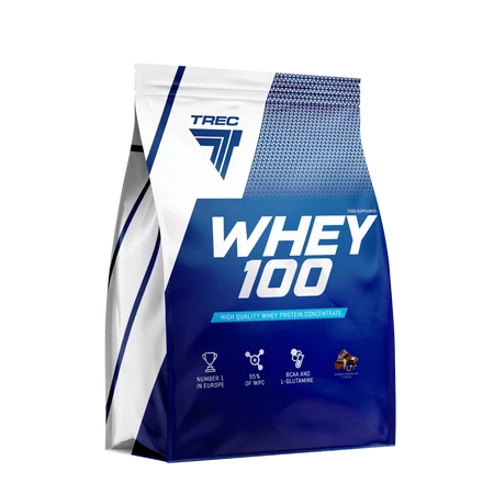 Trec odżywka białkowa WHEY 100 2275g smak mocna czekolada