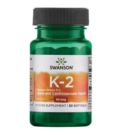 Swanson Witamina K2 Naturalna 50 Mcg 30 K
