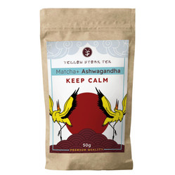 YELLOW STORK TEA Matcha + Ashwagandha 50g KRÓTKA DATA 2026-09-30