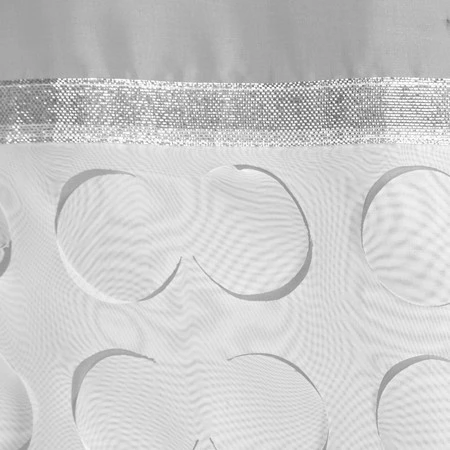 FIRANA GOTOWA DEBORA NA TAŚMIE 140 X 270 CM BIAŁY