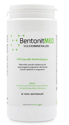 BentonitMED ® Bentonit Ultradrobny Mikronizowany 500 mg 200 kaps. wyrób medyczny