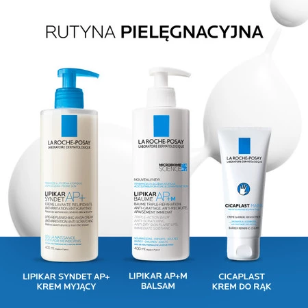 La Roche-Posay Lipikar Syndet AP+ krem myjący 400 ml
