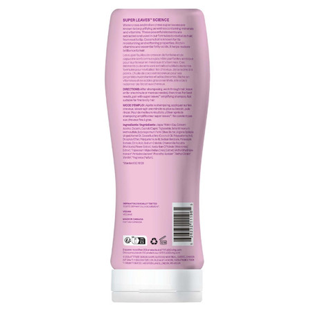 Attitude SUPER LEAVES, Odżywka do włosów kręconych, nadająca objętość, z olejem kokosowym, 473 ml