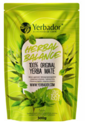 YERBA MATE HERBAL BALANCE 300 g - YERBADOR