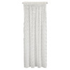 FIRANA GOTOWA DAISY NA TAŚMIE 130 X 270 CM BIAŁY
