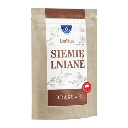 Siemię lniane brązowe 450 g