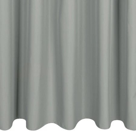 ZASŁONA GOTOWA GARDEN NA SZELKACH 155 X 240 CM SREBRNY