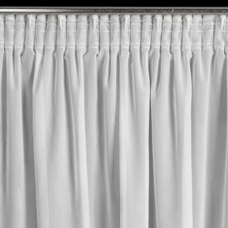 FIRANA GOTOWA ILARIA NA TAŚMIE 140 X 250 CM BIAŁY
