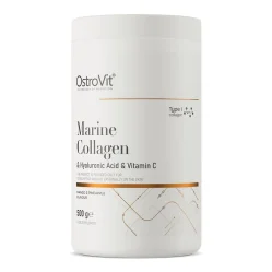 OstroVit Kolagen Morski + Kwas Hialuronowy + Witamina C 500 g mango z ananasem
