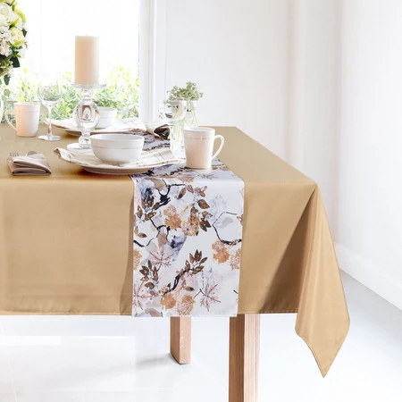 OBRUS ANITA 5 140 X 180 CM BEŻOWY