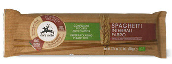 Alce Nero − MAKARON (Z PŁASKURKI RAZOWY) SPAGHETTI BIO − 500 g