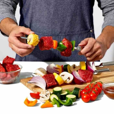 OXO-Zestaw szpadek do grillowania 6el. stal GoodGr