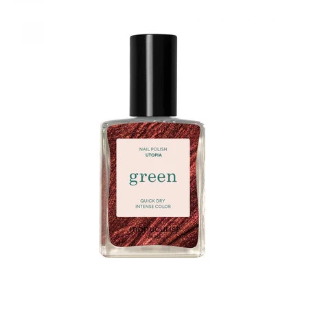 Green Nail Polish lakier do paznokci Utopia 15ml