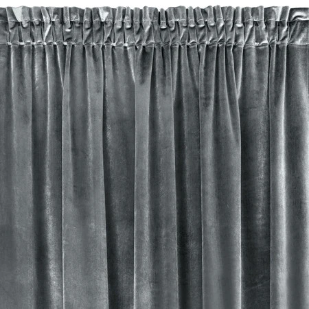 ZASŁONA GOTOWA SAMANTA NA TAŚMIE 140 X 270 CM GRAFITOWY