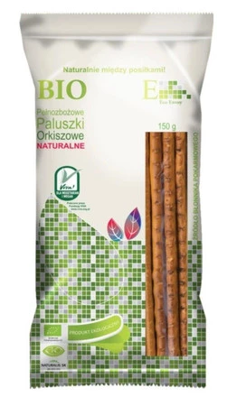 PALUSZKI ORKISZOWE PEŁNOZIARNISTE NATURALNE BIO 150 g - ENVOY