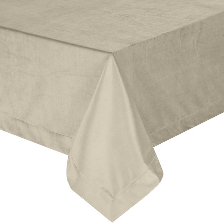 OBRUS MELINDA 140 X 220 CM BEŻOWY