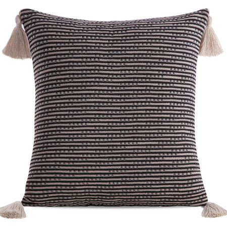 Poszewka Boho 6 45 x 45 cm, Czarny