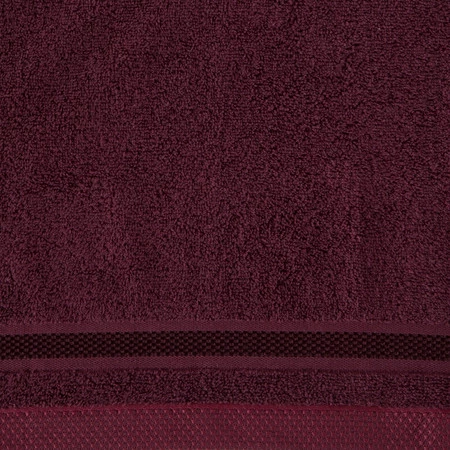 Ręcznik Abbie (07), 50 x 90 cm, Bordowy