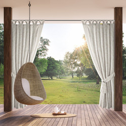 Zasłona gotowa Garden 3 na Szelkach 155 x 240 cm, Biały