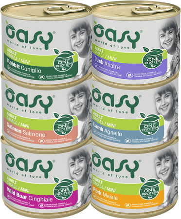 OASY Dog OAP Adult Small / Mini Wild Boar Dzik 200g