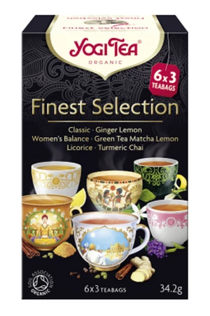 Yogi Tea Finest Selection zestaw 6X3 torebek
