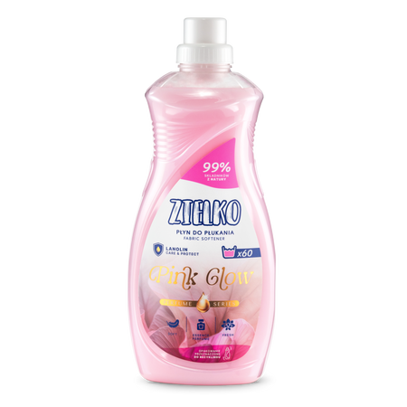 Zielko - Płyn do płukania różowy Pink Glow 1520ml