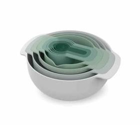 JJ - Zestaw misek i miarek Nest™ 9 Plus, sage