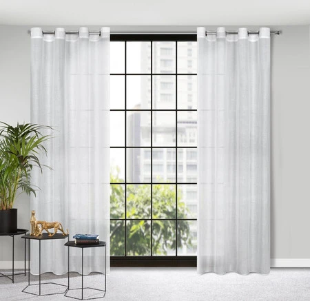 ZASŁONA GOTOWA CINDY 140 X 250 CM BIAŁY