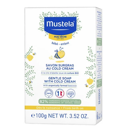 Mustela Delikatne mydło z Cold Cream 100g