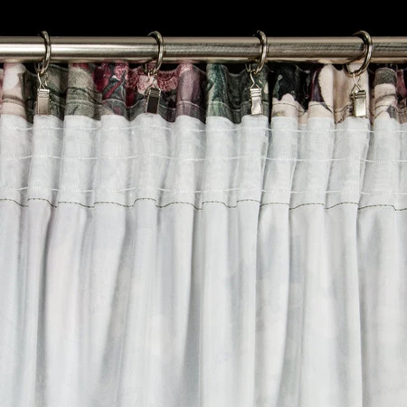 ZASŁONA GOTOWA GLORY NA TAŚMIE 140 X 270 CM ZIELONY