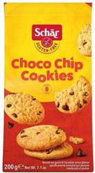 Choco chip cookie- ciastka z czekoladą BEZGL. 200 g