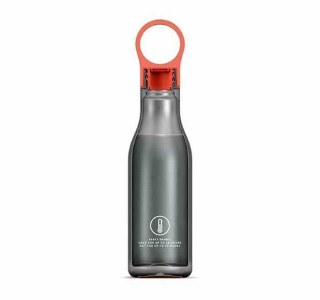 JJ - Butelka termiczna stalowa 500ml Loop™, koralo