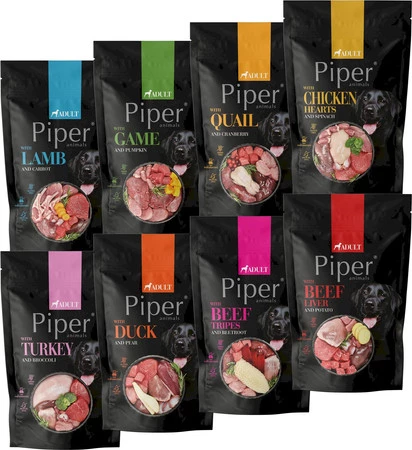 Dolina Noteci PIPER Animals Pies Serca Kurczaka Szpinak 500g