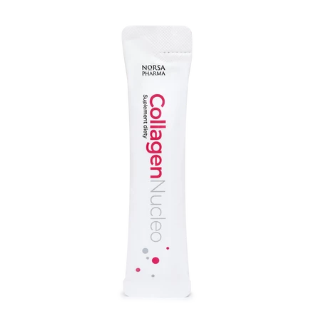 Norsa Pharma Collagen Nucleo mix kolagenów 30 saszetek smak malina