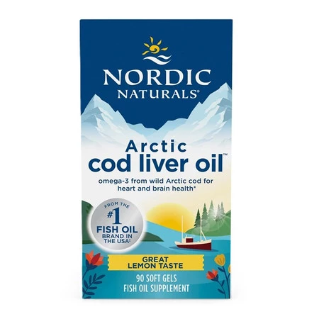 Nordic Naturals Arctic Cod Liver Oil 90 Kaps.