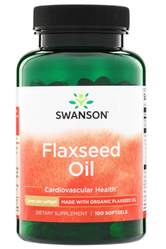 Flaxseed Oil 1000 mg (100 kaps.)