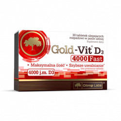 OLIMP Gold-Vit D3 4000 Fast 30 tabl.