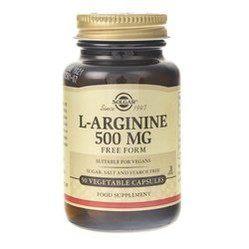 Solgar L-Arginina 500 mg 50 kaps.