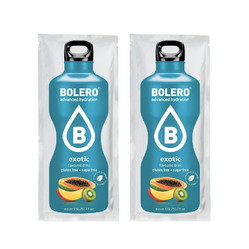 Zestaw: 2x Bolero Exotic 9g napój w proszku bez cukru
