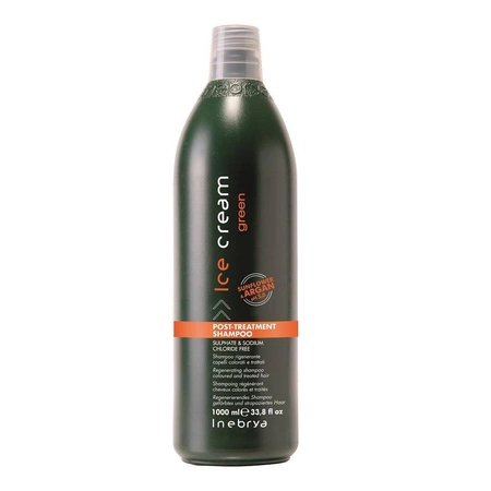 Ice Cream Green Post-Treatment szampon do włosów osłabionych i zniszczonych zabiegami pH 5.0 1000ml
