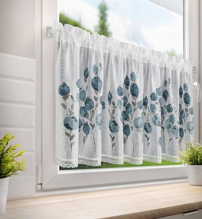 FIRANA GOTOWA POLA 150 X 60 CM BIAŁY
