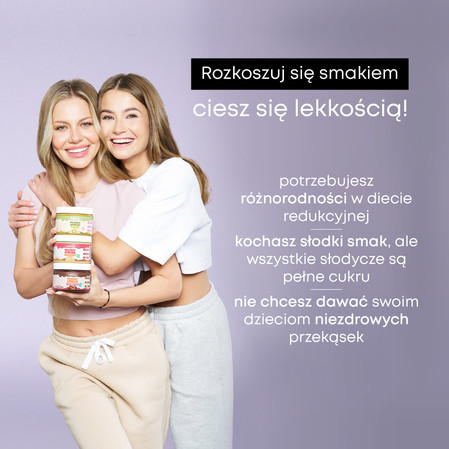 SUPERSONIC Krem orzechowy crunchy smak biała czekolada z kawałkami orzeszków (low-carb) 250g