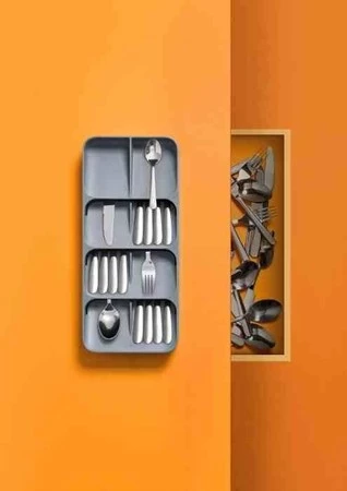 JJ - Organizer na sztućce L DrawerStore™, szary