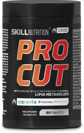 Skill Nutrition Pro Cut, Fat Metabolism Support na wsparcie utraty wagi 60 tab.