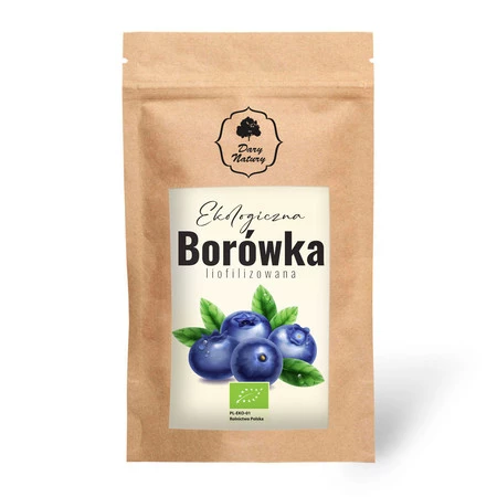 Dary Natury Ekologiczna Borówka Liofilizowana 30g
