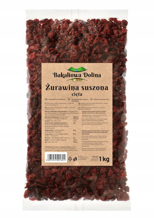 Bakaliowa Dolina Żurawina 1kg
